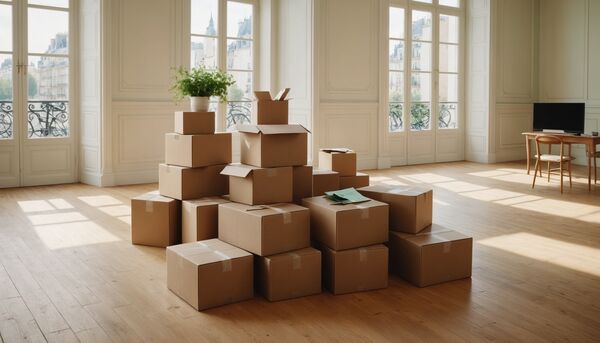 Carton de déménagement écoresponsable : recyclé, recyclable et fabriqué en france