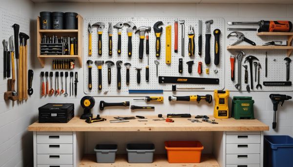 Comment organiser ses outils sur un panneau ?