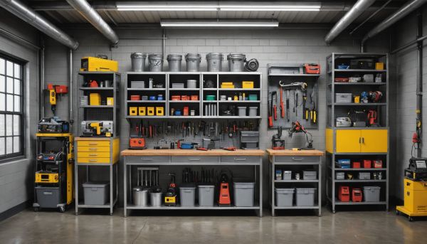 Etagere metallique charge lourde atelier