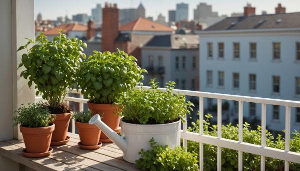 Plantes aromatiques balcon entretien facile