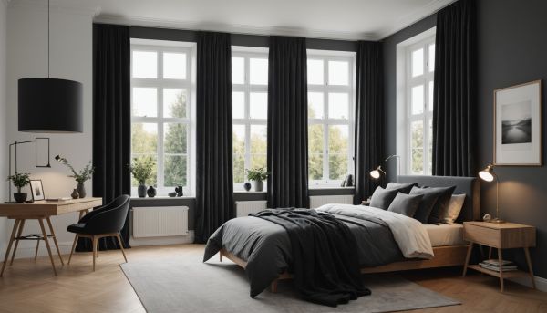 Rideaux occultants chambre isolation thermique