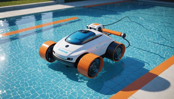 Robot nettoyeur piscine autonome efficace