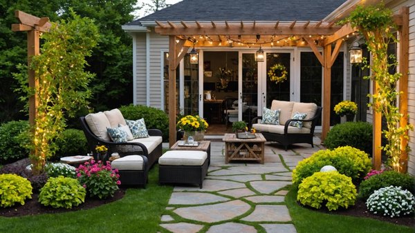 Idées de décoration extérieure pour embellir votre jardin cette saison