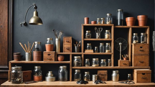 Top 5 des accessoires de rangement pour un atelier impeccable
